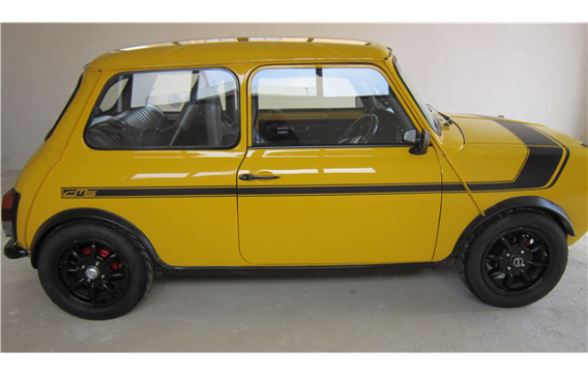 1978 Leyland Mini GTS yellow black stripe (4).png