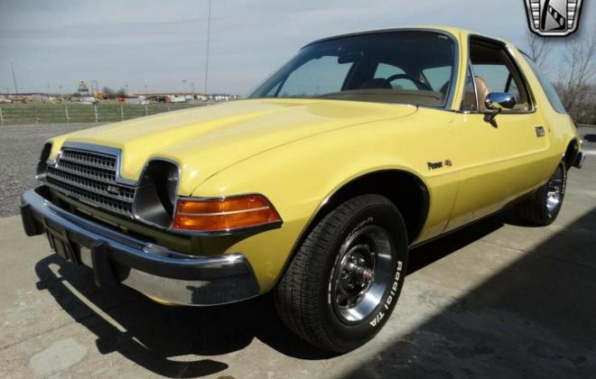 1978 V8 AMC Pacer yellow low mileage perfect images (15).jpg