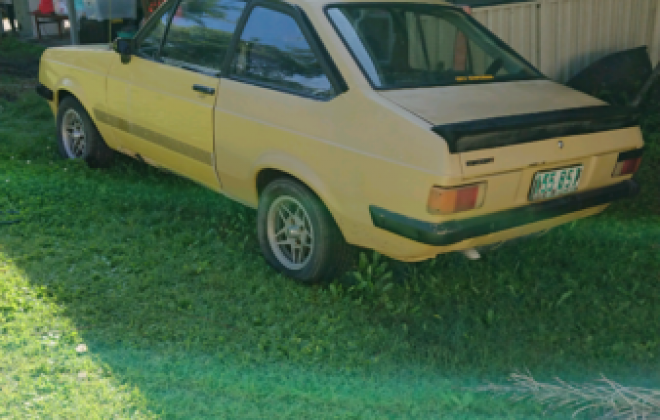 1980 Yellow Fordf Escort RS2000 Australia coupe images 2018 (3).PNG