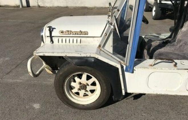 1982 Leyland Mini  Moke Californian Crystal White with blue roof images 2018 (5).JPG