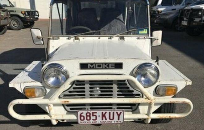 1982 Leyland Mini  Moke Californian Crystal White with blue roof images 2018 (6).JPG