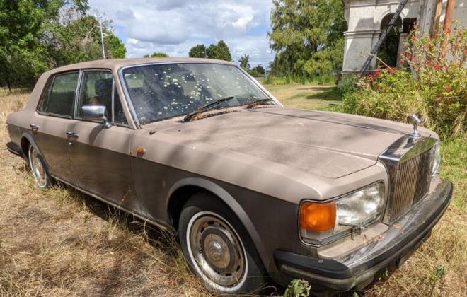 1982 Rolls Royce Silver Spirit bullit proof sedan abandoned for sale (1).jpg