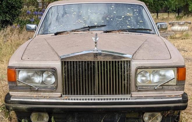 1982 Rolls Royce Silver Spirit bullit proof sedan abandoned for sale (3).jpg