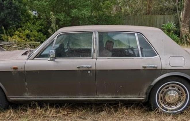 1982 Rolls Royce Silver Spirit bullit proof sedan abandoned for sale (7).jpg