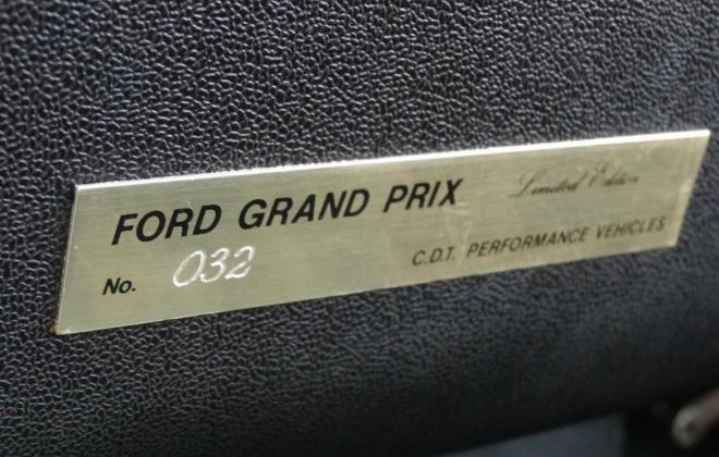 1983 Ford Falcon XE Grand Prix Turbo CDT build number 32 (10).jpg