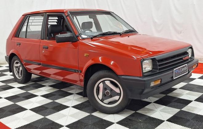 1984 Daihatsu Charade Gll R Turbo red restored Australia (9).jpg