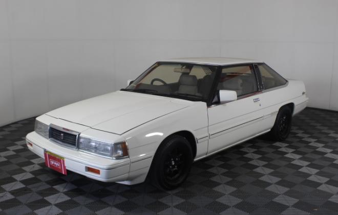 1986 Mazda Cosmo Rotary Turbo coupe Australia HB whhite (1).jpg