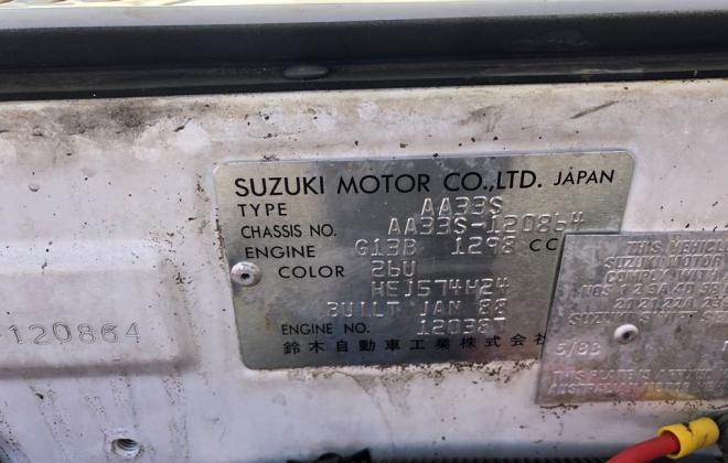 1988 Suzuki Swift GTI Mk1 white Australia (9).jpg
