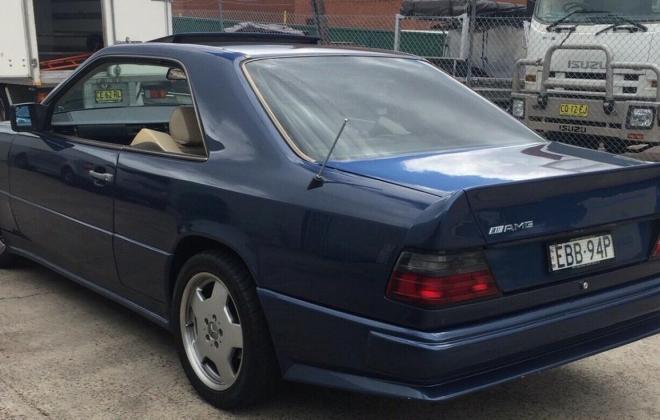 1989 Deep Blue Mercedes 300CE coupe (3).jpg