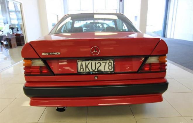 1989 Mercedes Benz W124 300CE AMG body kit red (6).jpg