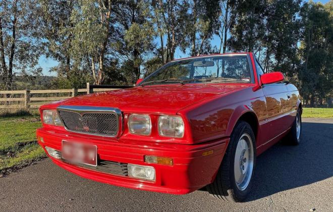 1990 Maserati Biturbo Spyder convertible red images RHD (4).jpg