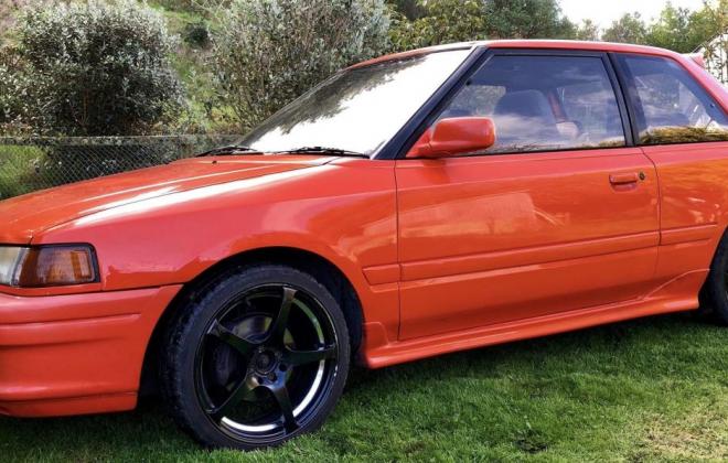 1990 Mazda Familia 323 GTX Turbo hatch white repainted red images (1).jpg
