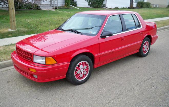 1991 Dodge Spirit RT Sedan Turbo Red images (10).jpg