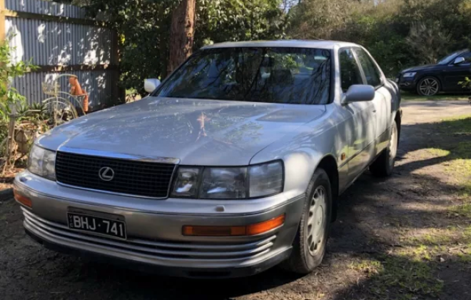 1991 Lexus LS400 for sale Australia images silver over grey (6).png