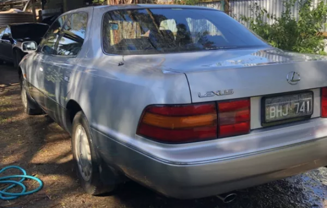 1991 Lexus LS400 for sale Australia images silver over grey (7).png
