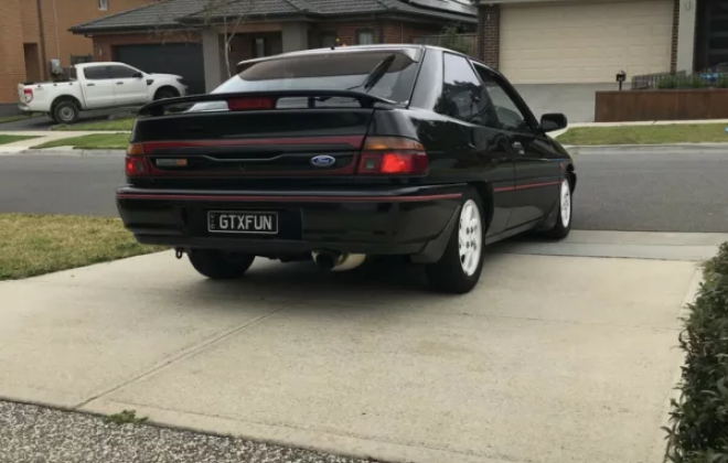 1992 Black Ford Laser TX3 KH 2021 Australia Turbo (3).png