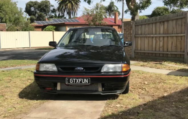 1992 Black Ford Laser TX3 KH 2021 Australia Turbo (5).png