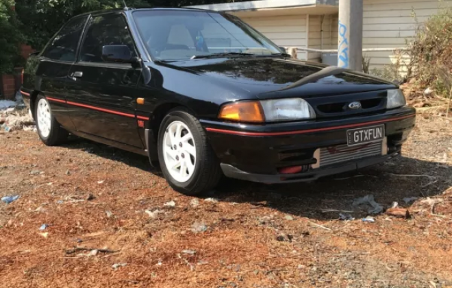 1992 Black Ford Laser TX3 KH 2021 Australia Turbo (8).png