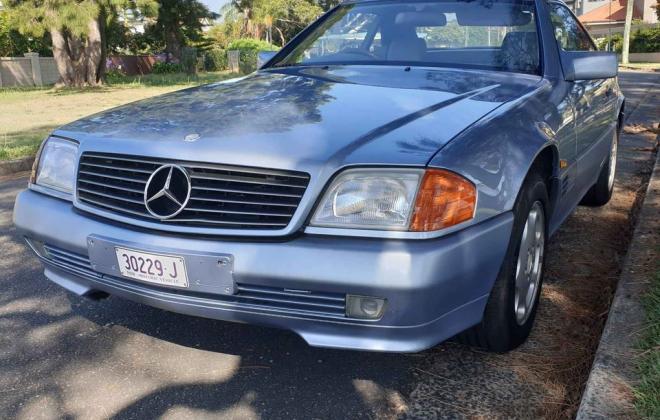 1992 Mercedes 500SL light Blue for sale Australia original (1).jpg