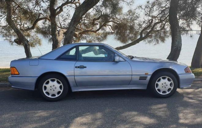 1992 Mercedes 500SL light Blue for sale Australia original (2).jpg