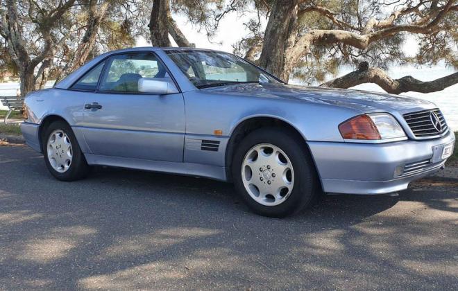 1992 Mercedes 500SL light Blue for sale Australia original (3).jpg