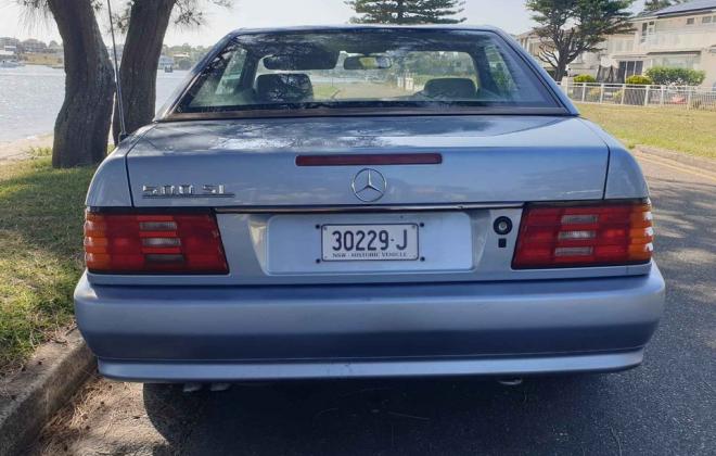 1992 Mercedes 500SL light Blue for sale Australia original (6).jpg