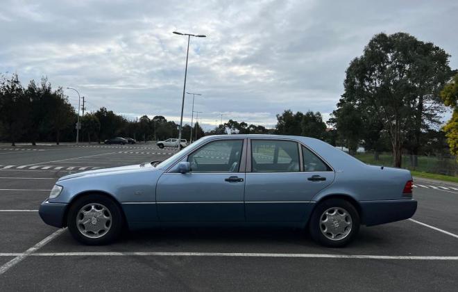 1992 W140 600SEL Australian Delivered Mercedes S class for sale blue (5).jpg