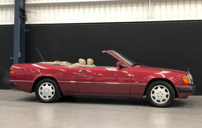 1993 A124 320CE Convertible maroon cabriolet Australia for sale (3).jpg