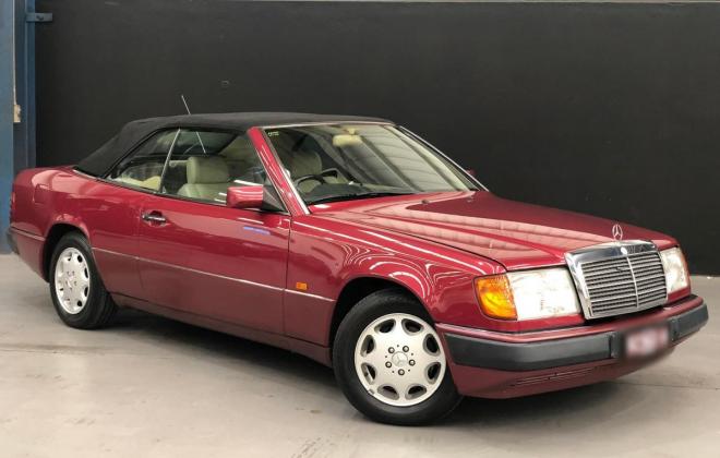 1993 A124 320CE Convertible maroon cabriolet Australia for sale (5).jpg