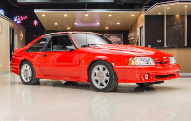 1993 Ford Mustang SVT Cobra Fox Body Red Images (6).jpg