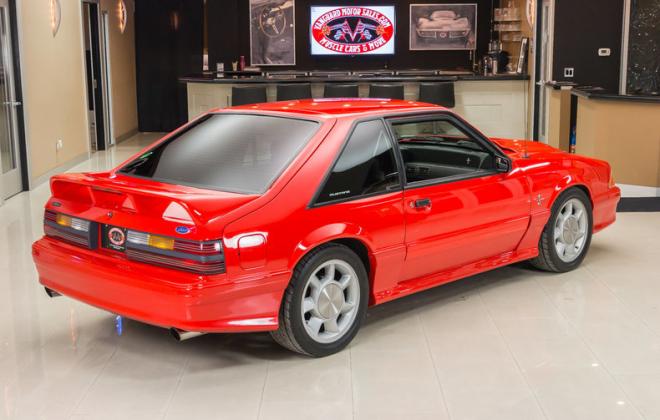 1993 Ford Mustang SVT Cobra Fox Body Red Images (8).jpg