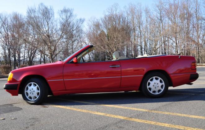 1993 W124 Mercedes 300CE Cabriolet Red paint images 2018 (1).jpg