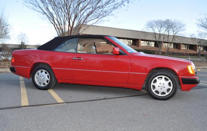 1993 W124 Mercedes 300CE Cabriolet Red paint images 2018 (3).jpg