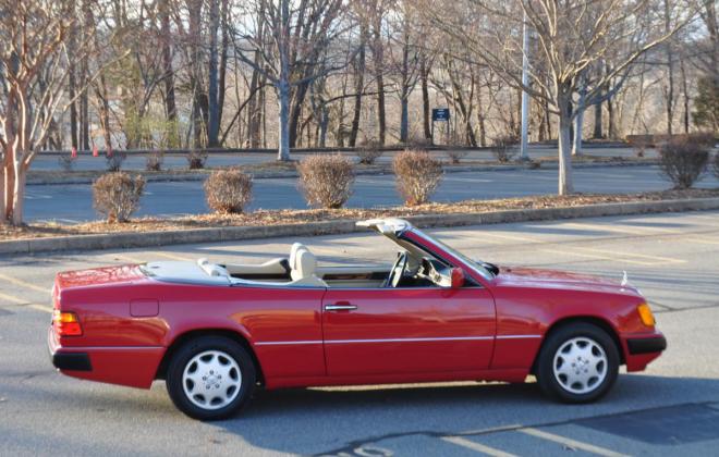 1993 W124 Mercedes 300CE Cabriolet Red paint images 2018 (9).jpg