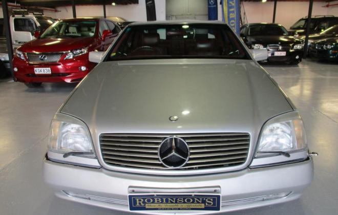 1994 S600 Mercedes coupe C140 silver (3).jpg