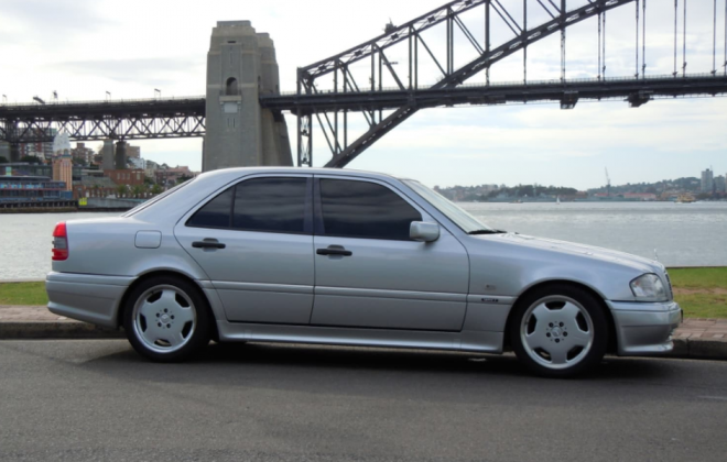 1996 C36 AMG Silver sedan Australian delivered (8).png