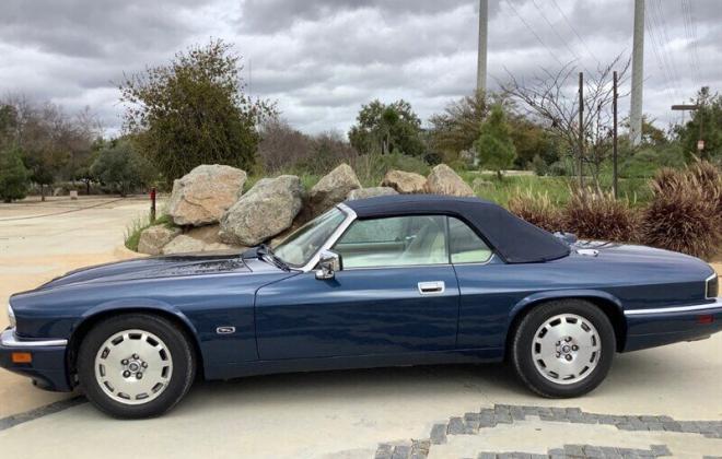 1996 Jaguar XJS convertible 6 cylinder Sapphire Blue over Oatmael leather (7).jpg
