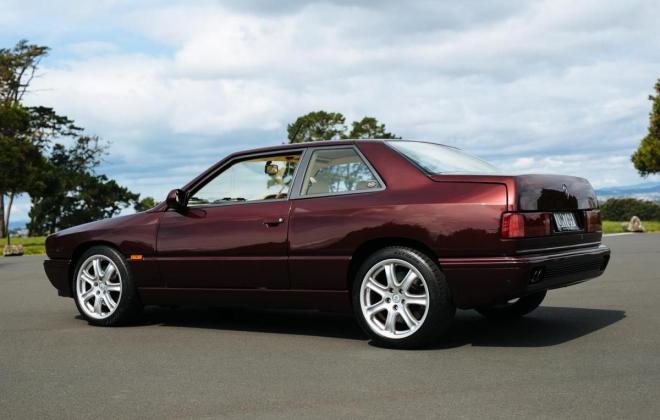 1996 Maserati Ghibli GT Coupe burgundy maroon images RHD rare images (8).jpg