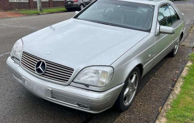 1996 Mercedes CL500 Australian delivered for sale Silver coupe S500 W140 C140 (7).jpg