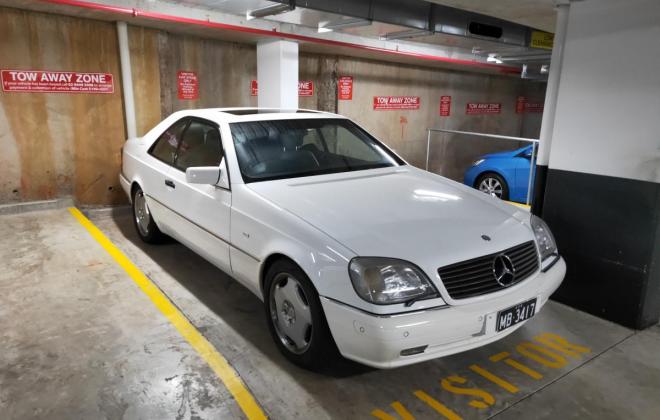 1996 Mercedes CL500 White coupe Australian delivered future classic (1).jpg