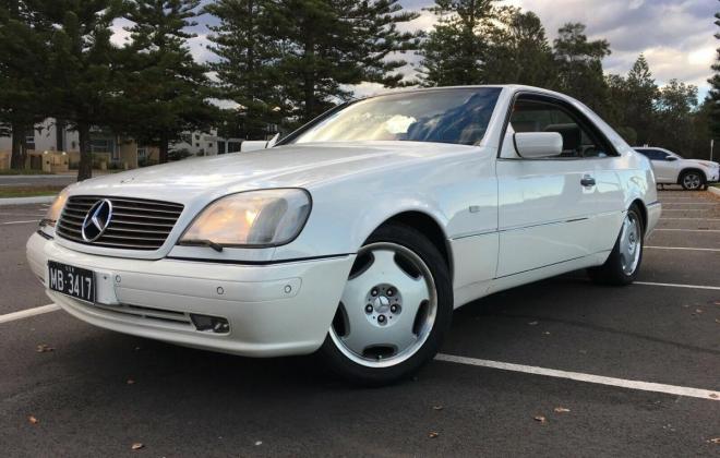 1996 Mercedes CL500 White coupe Australian delivered future classic (2).jpg