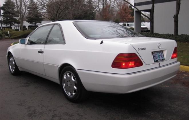 1996 Mercedes S500 coupe W140 C140 white images USA (16).jpg