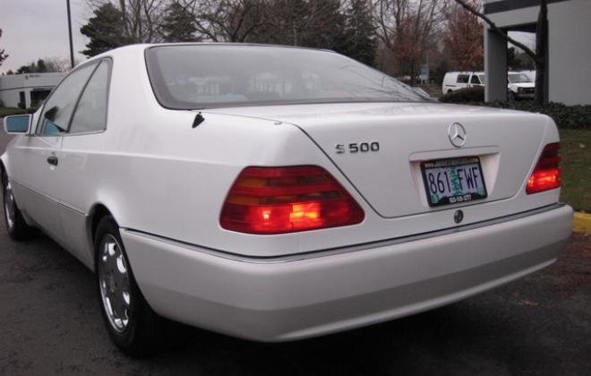 1996 Mercedes S500 coupe W140 C140 white images USA (19).jpg