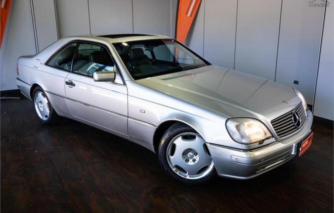 1997 Australian delivered Mercedes C140 CL600 V12 coupe W140 (1).jpg