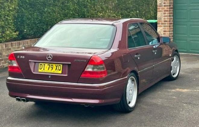 1997 C36 AMG Burgundy for sale Sydney Australia (7).jpg