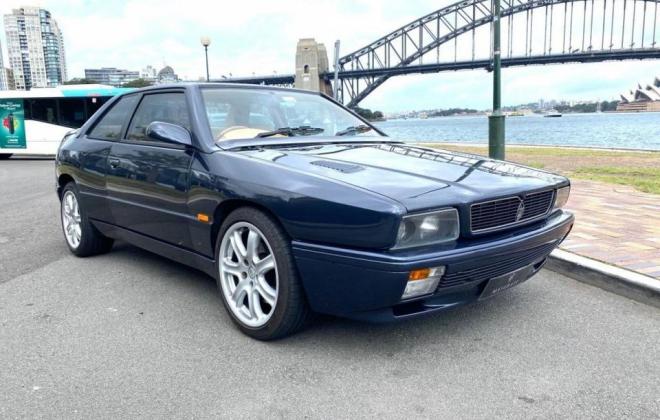 1997 Maserati Ghibli GT dark blue exterioe images RHD Australia(4).jpg