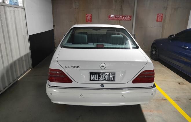 1997 Mercedes CL500 coupe White Australian delivered (1).jpg