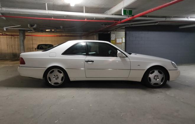 1997 Mercedes CL500 coupe White Australian delivered (2).jpg