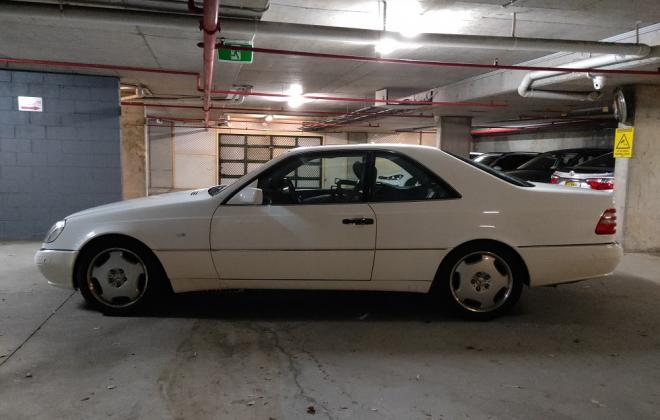 1997 Mercedes CL500 coupe White Australian delivered (3).jpg