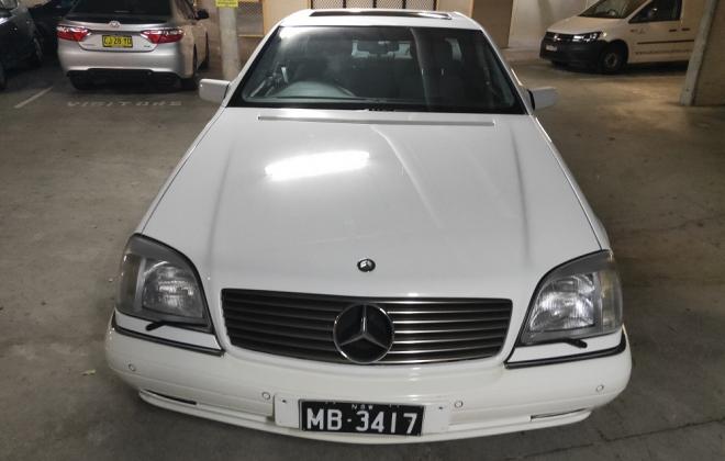 1997 Mercedes CL500 coupe White Australian delivered (4).jpg
